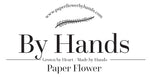 paper flowers handcrafted byhands
