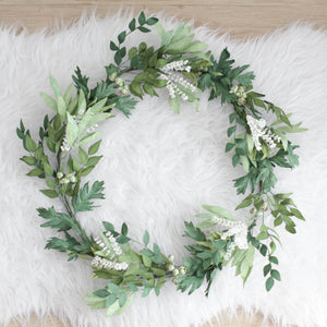 Custom Paper Leaves Wreath || Assorted colors and styles
