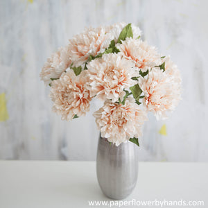 
            
                Load image into Gallery viewer, Coral white dahlia
            
        