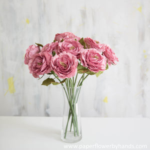 
            
                Load image into Gallery viewer, Pink Dark English Rose
            
        