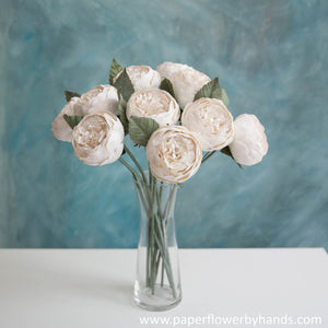 
            
                Load image into Gallery viewer, White peony round
            
        