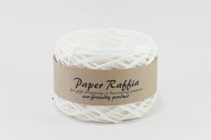 
            
                Load image into Gallery viewer, White Paper Raffia, 120 m.
            
        